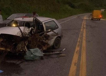 O acidente aconteceu na manhã desta quarta-feira (23/4) na BR-381 -  (crédito: Imagem cedida ao Estado de Minas)