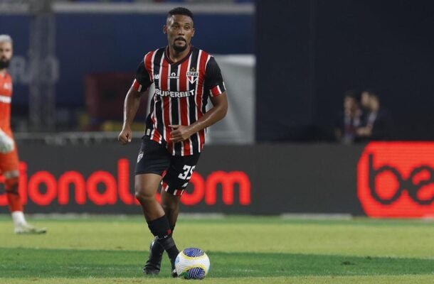 SABINO - Entrou nos últimos minutos. SEM NOTA - Foto: Divulgação/São Paulo