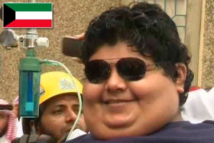 5º lugar (homens) - Kuwait, com 77% da populaçao com sobrepeso ou obesa. 

-Reprodução de vídeo Sky News