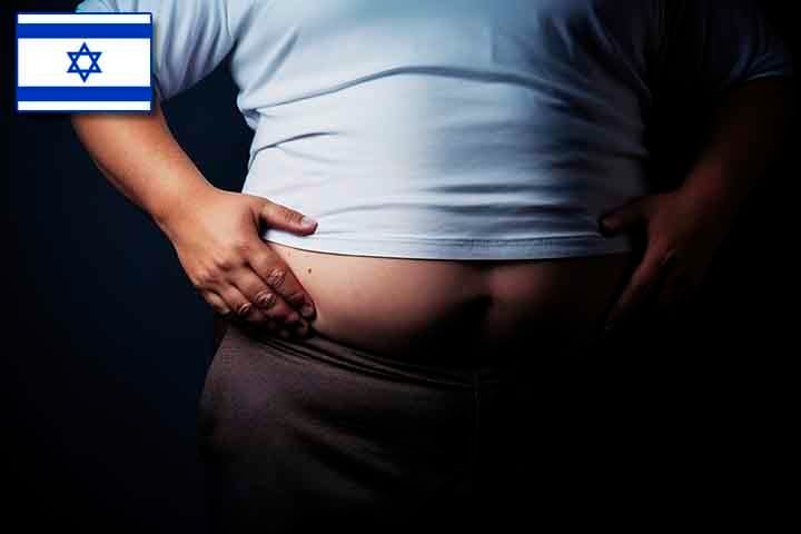 8º lugar (homens) - Israel, com 76% da populaçao com sobrepeso ou obesa. 
- Imagem grátis pntree.com