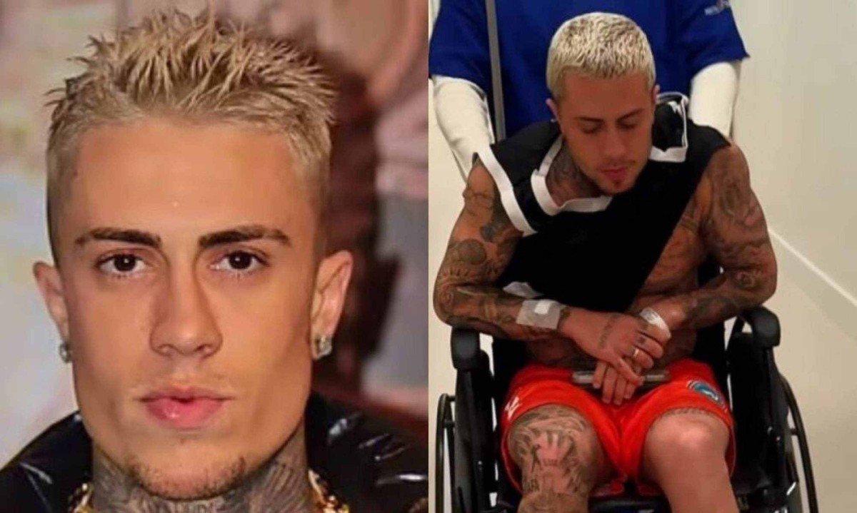 MC Daniel fratura costelas durante partida de futebol e tranquiliza fãs -  (crédito: Tupi - Pablo Oliveira)