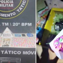 Preso traficante que importava ecstasy em embalagens de chocolates - Divulgação/PMMG
