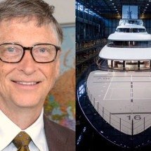 Bill Gates vende superiate de luxo por quantia exorbitante - Montagem/Wikimedia Commons/Reprodução