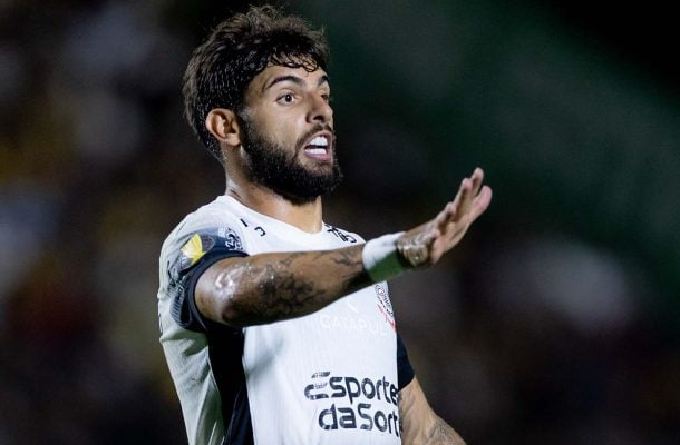 YURI ALBERTO - Discreto. Teve dificuldades com a marcação do time uruguaio, que jogou com uma linha de 5 na defesa. NOTA: 4,5 - Foto: Rodrigo Coca/Agência Corinthians 