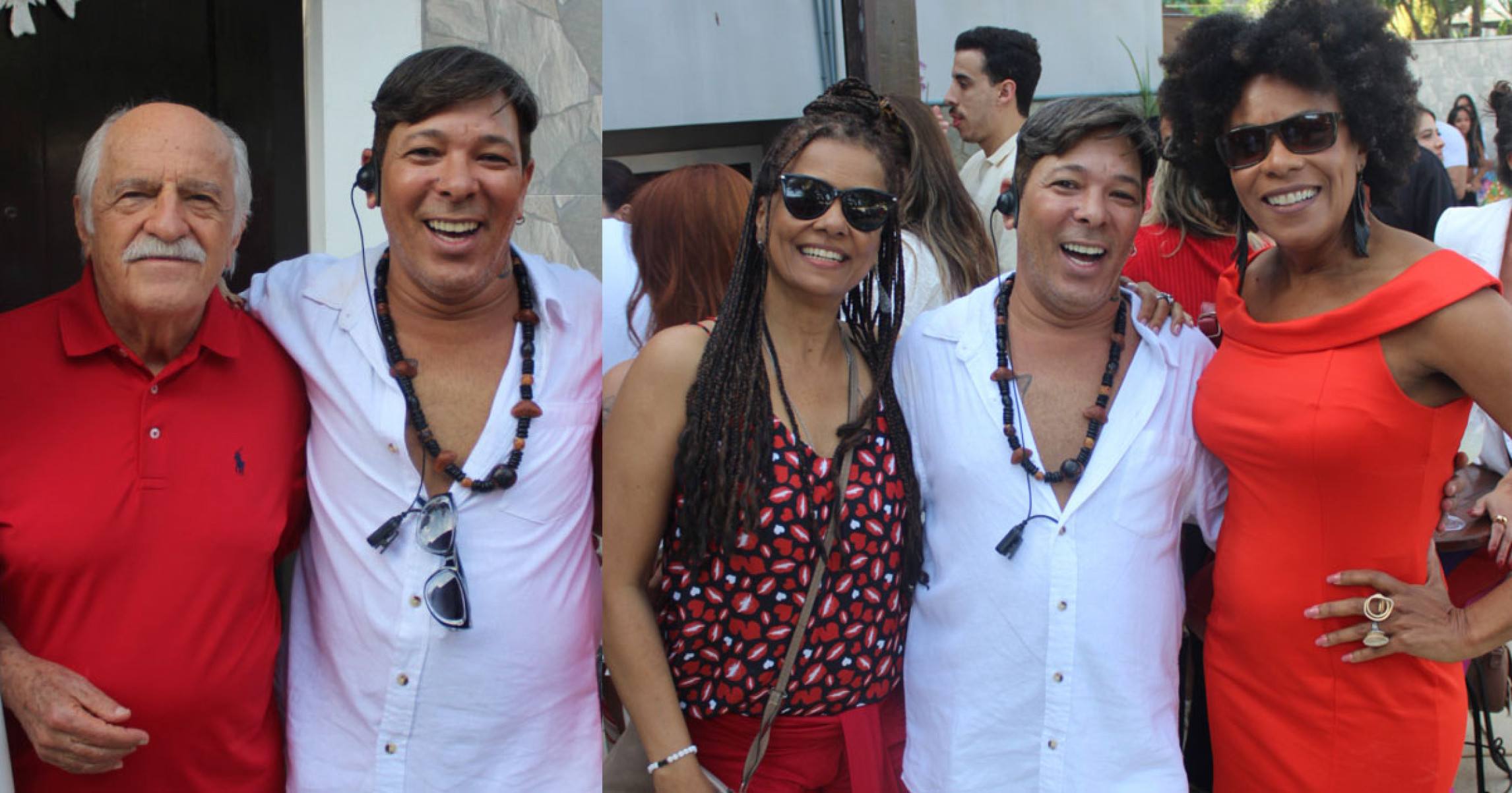 Ary Fontoura rouba a cena na Feijoada do Axé ao lado de famosos no Rio Ary Fontoura rouba a cena na Feijoada do Axé ao lado de famosos no Rio