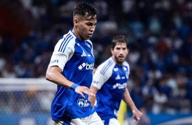 KAIO JORGE - Artilheiro nos últimos jogos, entrou para dar mais força no ataque, mas pouco conseguiu fazer no jogo. Nota: 5 - Foto: Gustavo Aleixo/Cruzeiro