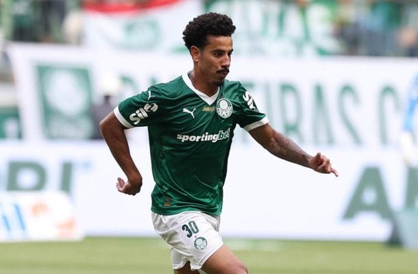 LUCAS EVANGELISTA - Substituiu Facundo Torres aos 39 minutos do segundo tempo. Jogou pouco. SEM NOTA - Foto: Cesar Greco/Palmeiras/by Canon