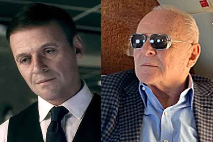 Anthony Hopkins: O consagrado ator britânico naturalizado americano surgiu bem mais moço no papel de Robert Ford em uma cena da série “Westworld”. 