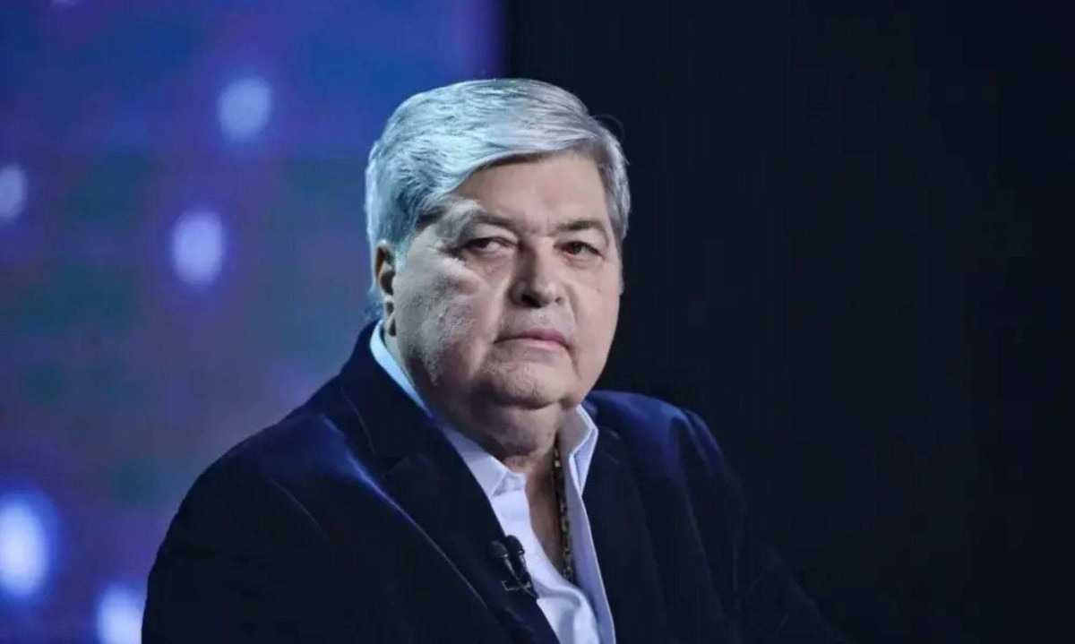 Datena admite problema de saúde e pede ajuda ao vivo no SBT -  (crédito: Tupi - Pablo Oliveira)
