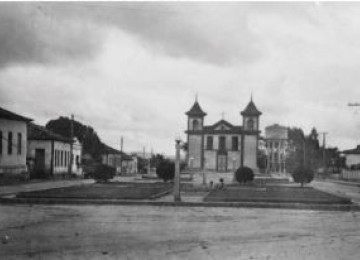 Capela Nova do Betim, demolida em 1969  -  (crédito: Reprodução/ Padre Hélio Parreiras)