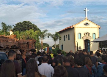  Ermida Nossa Senhora do Carmo de Betim, inaugurada em julho de 2022 -  (crédito: Reprodução/ Padre Hélio Parreiras)