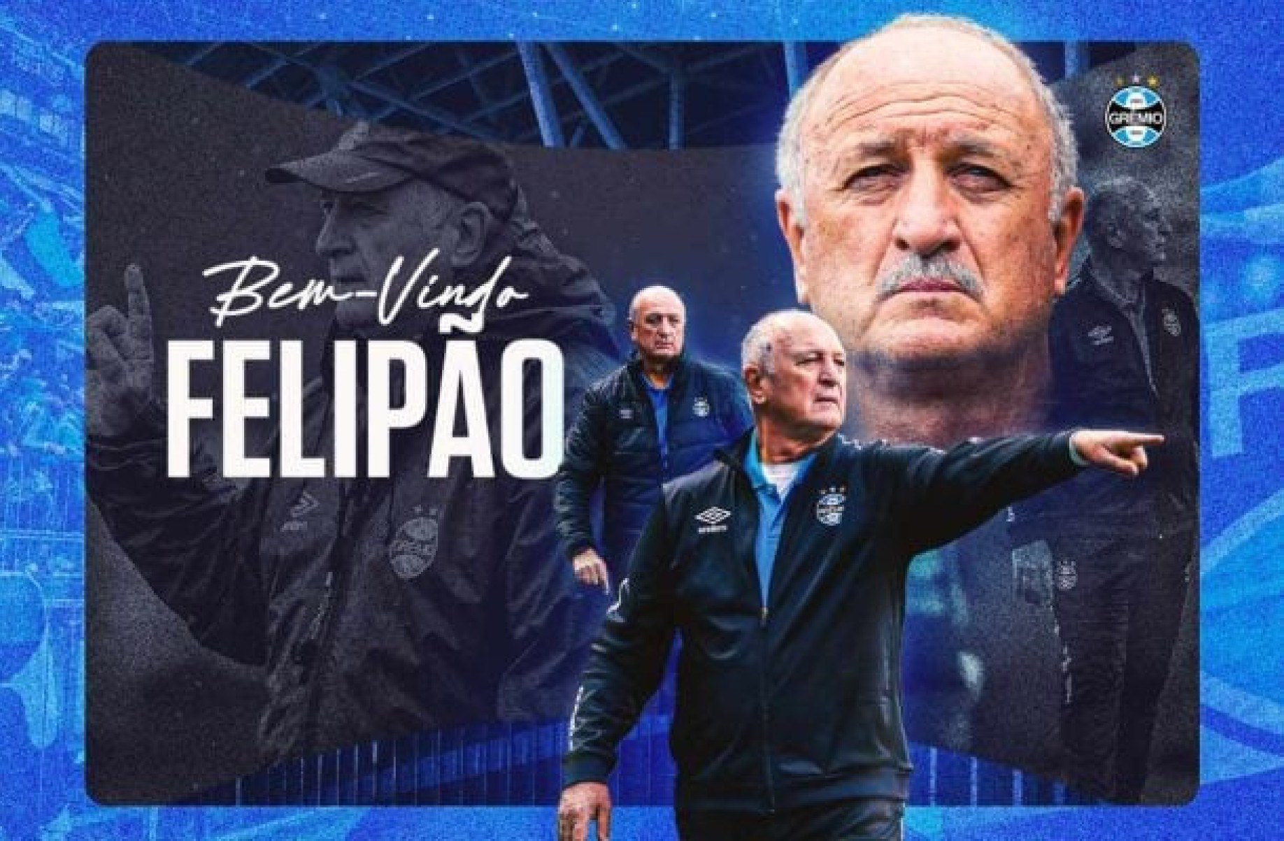 Grêmio anuncia Felipão como coordenador técnico