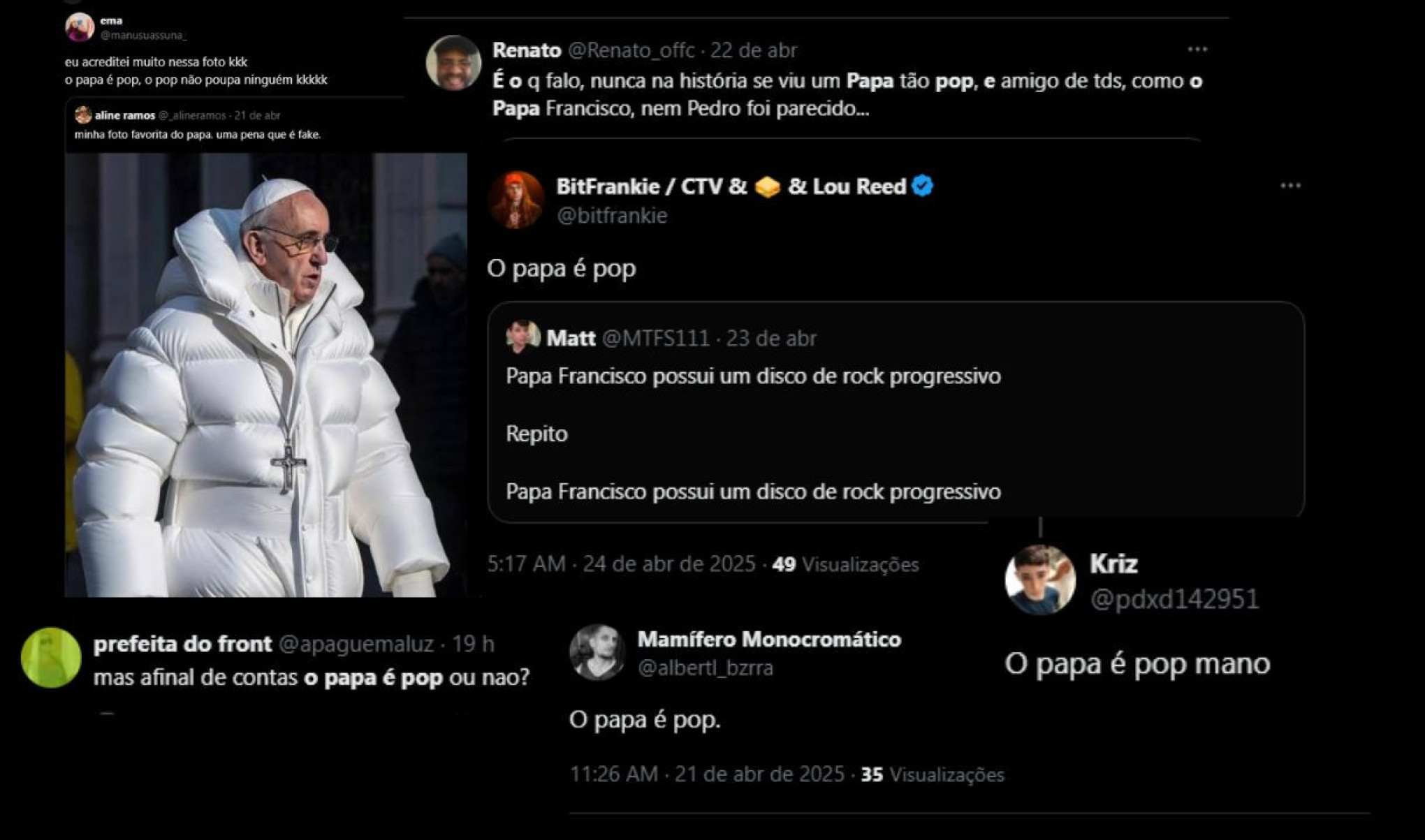 Após sua morte, a frase 