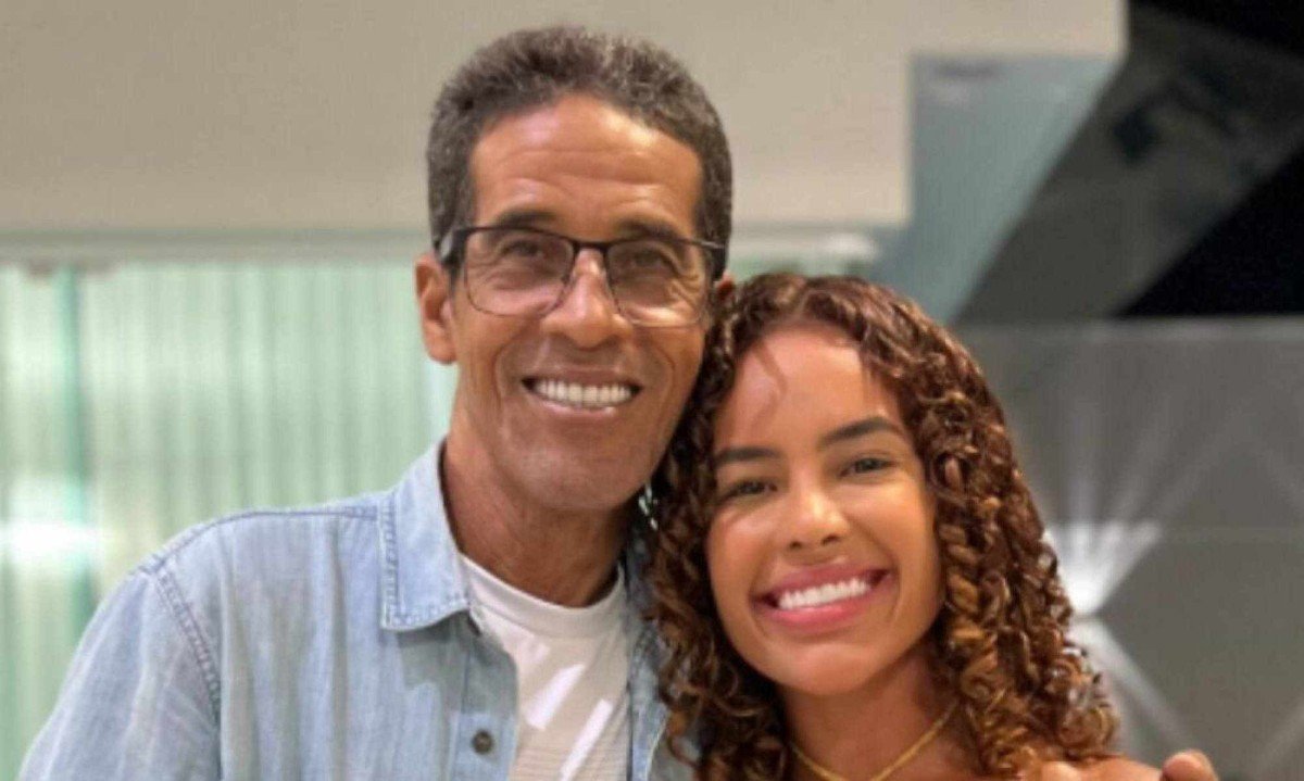 Pai de Sthe Matos vence o vício após 20 anos e reaparece irreconhecível; veja -  (crédito: Tupi - Pablo Oliveira)