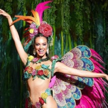 Alane Dias sai do desfile da Grande Rio com bumbum machucado - Tupi - Pablo Oliveira