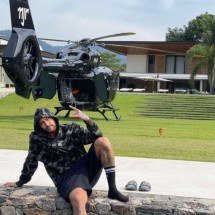 Helicóptero luxuoso de Neymar está impedido de voar