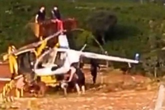 Helicóptero que caiu no Sul de Minas está sem licença para voar há um ano