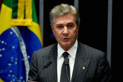 Fernando Collor foi condenado por corrupção passiva e lavagem de dinheiro -  (crédito: EVARISTO SÁ/AFP)