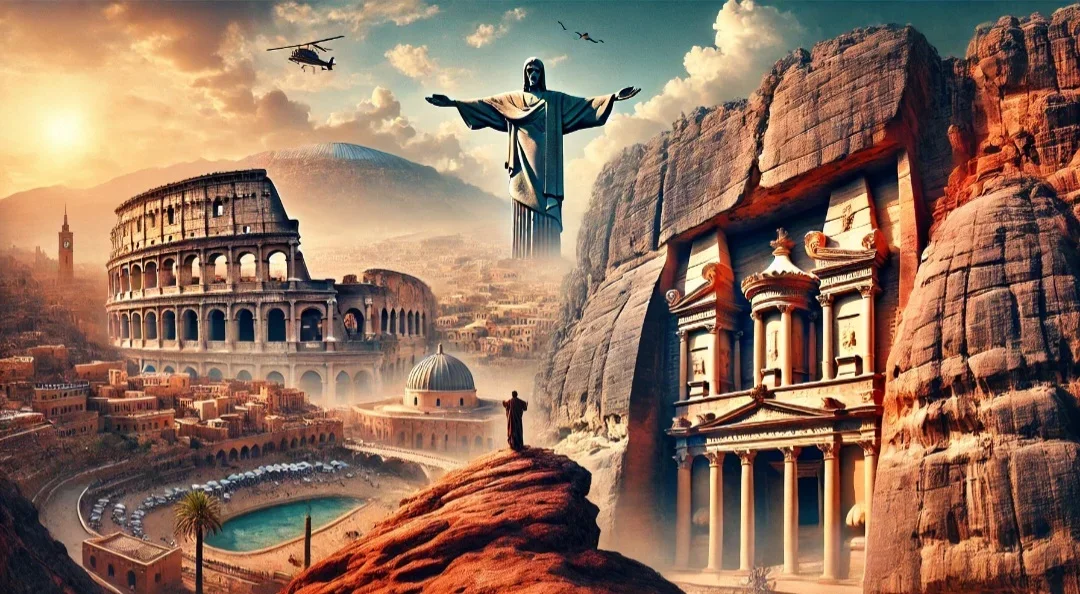 A eleição contou com a participação de milhões de pessoas que votaram pela internet e por telefone. Além do Cristo Redentor, veja as maravilhas que foram escolhidas.