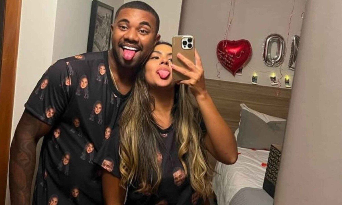 Davi Brito comemora um mês de namoro e se declara nas redes sociais -  (crédito: Tupi - Pablo Oliveira)