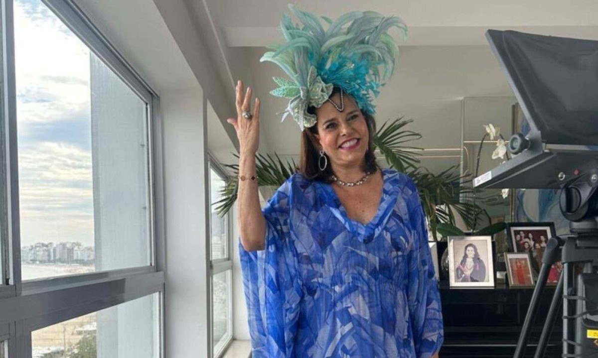 Narcisa Tamborindeguy ironiza após ser vetada de participação em programa da TV Globo -  (crédito: Tupi - Pablo Oliveira)