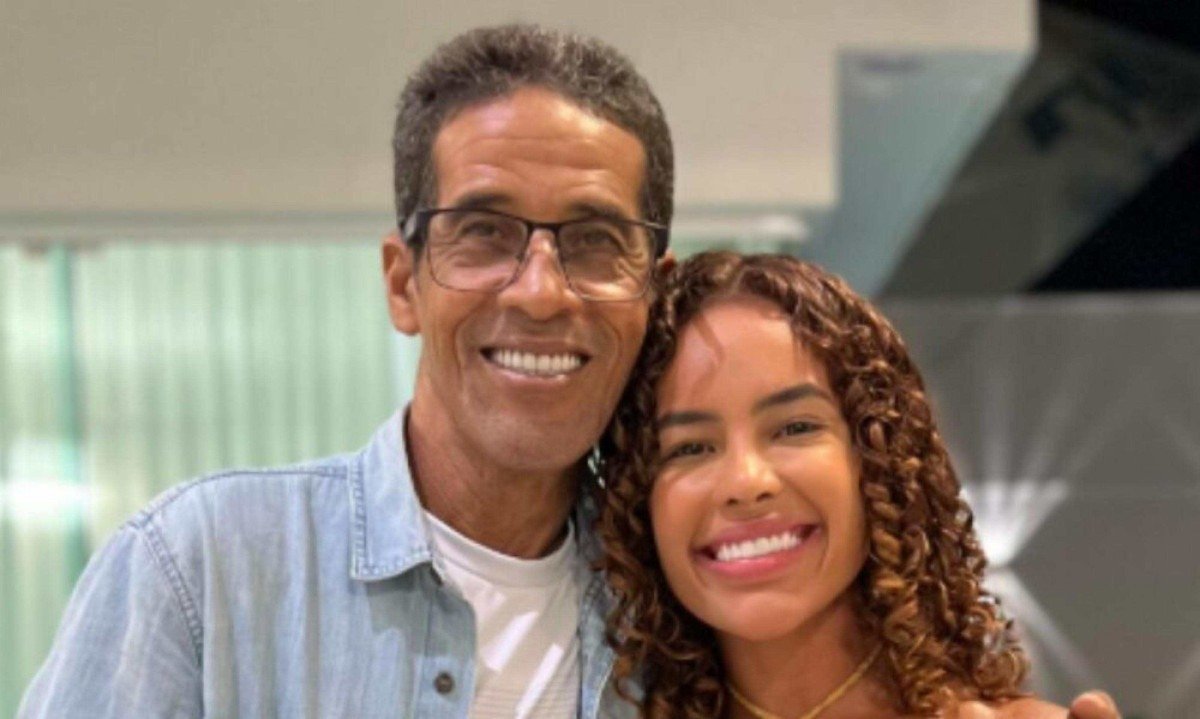 Pai de Sthe Matos vence o vício após 20 anos e reaparece irreconhecível; veja -  (crédito: Tupi - Pablo Oliveira)