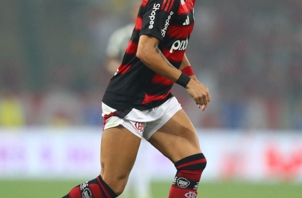 LUIZ ARAÚJO - Substituiu Cebolinha aos 18 da etapa final.  Fez algumas jogadas pela esquerda, mas que não resultaram em lances de perigo. Foi seu jogo100 pelo Flamengo. Foto:  Gilvan de Souza/Flamengo