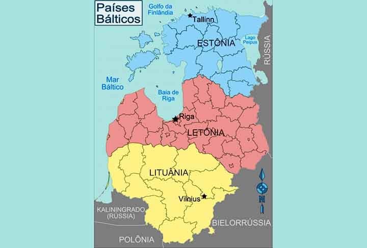 Cabe destacar que a região foi incorporada na Europa cristã a partir do século XIII pela ação das Ordens Religiosas dos Esparários e depois dos Cavaleiros Teutónicos.