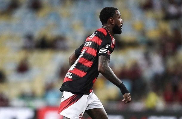 GERSON – Ótima partida, mas com menor protagonismo do que em outros jogos, já que dividiu as honras com Pedro e Arrascaeta. Foi quem começou a jogada do primeiro gol e criou outros bons lances caindo pela direita. NOTA 7,5. Foto: Gilvan de Souza/Flamengo