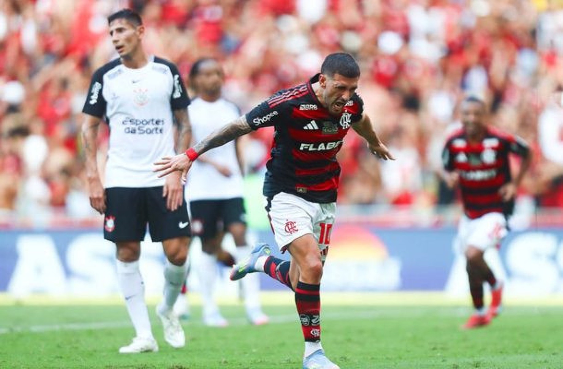 Exuberante! Partida de almanaque do Flamengo. Tudo lindo!
