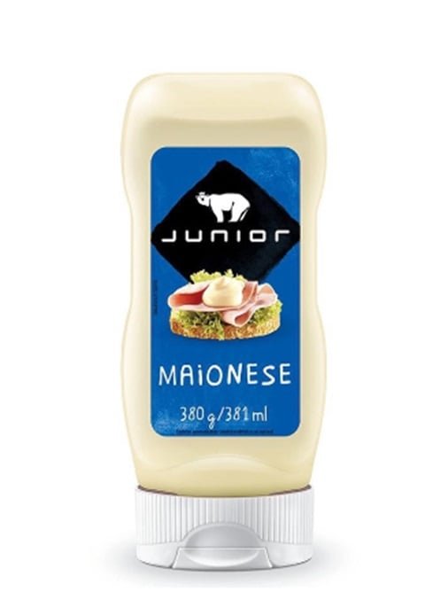 A maionese "Junior" foi definida com sabor "pouco atraente, próximo de um mingau salgado e excessivamente ácido, e textura mole demais".
