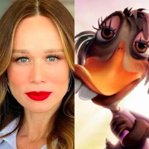 Mariana Ximenes / Pata Feia - "O Galinho Chicken Little" (2005): Também conhecida também como Hebe Marreca, Pata Feia é amiga de Chiken Little na história do filme. 