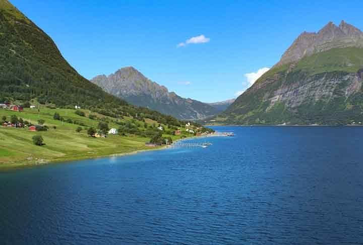 A vegetação é a tundra, constituída basicamente por musgos e liquens e em determinados lugares ocasionalmente surge vegetação herbácea de pequeno porte.