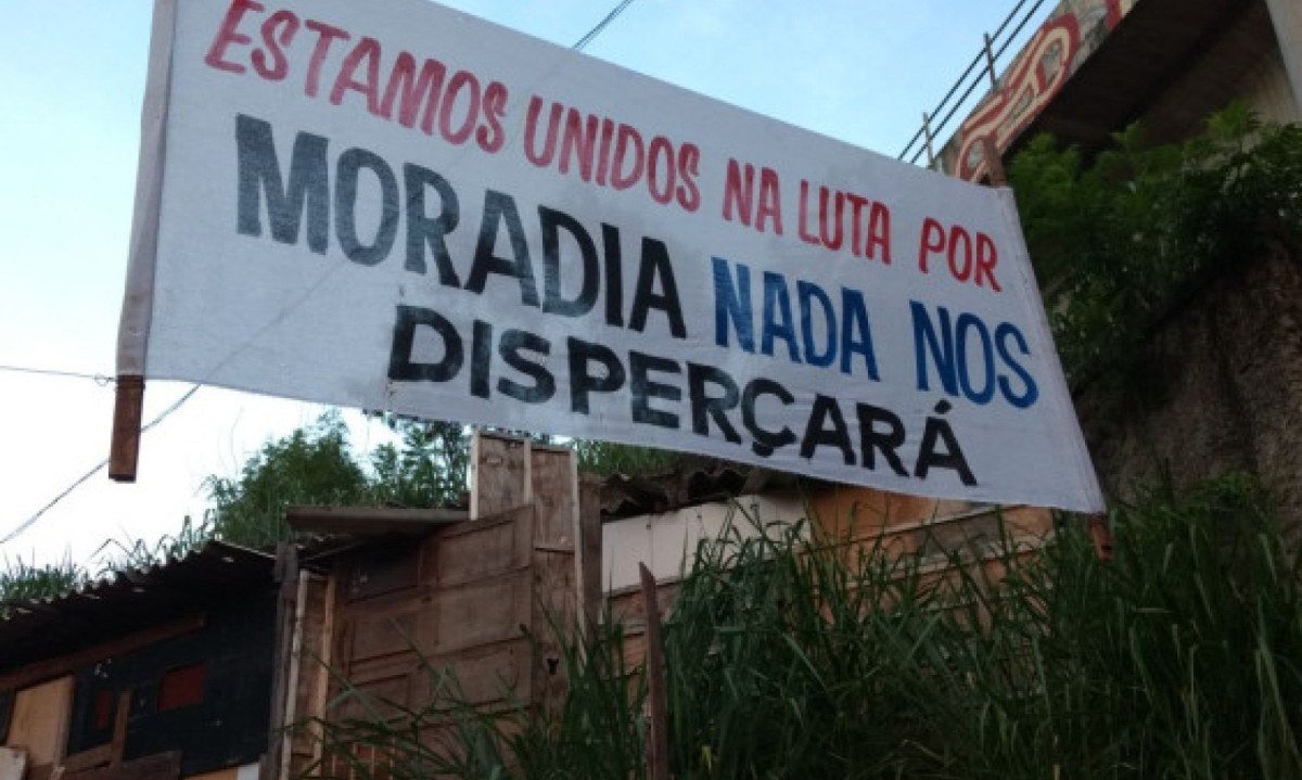 Famílias que residem nas ocupações temem novas ações de despejo sem oferta de alternativas de moradia -  (crédito: Ocupação Vila Esperança, Betânia BH)
