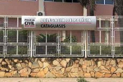 Depois de prestar depoimento na Delegacia de Cataguases, estuprador foi transferido para presídio -  (crédito: PCMG)
