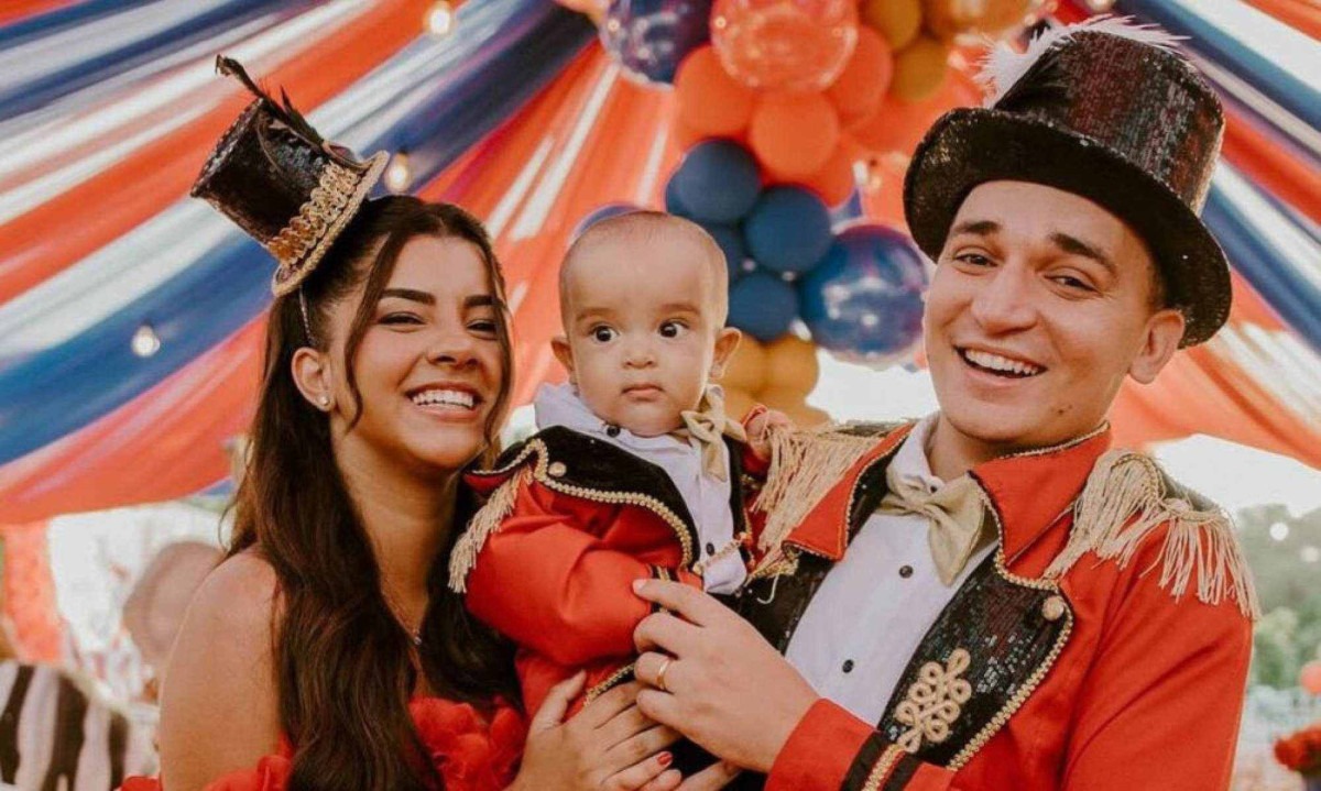Saiba o nome, o significado e o sexo do bebê de João Gomes e Ary Mirelle - (crédito: Tupi - Pablo Oliveira) Saiba o nome, o significado e o sexo do bebê de João Gomes e Ary Mirelle - (crédito: Tupi - Pablo Oliveira)