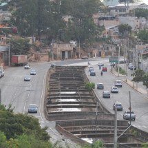 Avenida Teresa Cristina será interditada para treinamento contra inundação - Alexandre Guzanshe/EM/D.A Press.