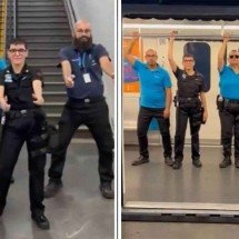 Vídeo: funcionários do metrô do Rio viralizam com ‘clipe da Lady Gaga’ - Reprodução / Metrô Rio