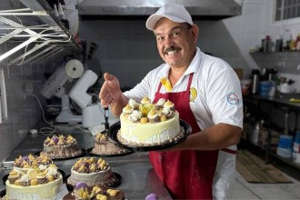 Confeiteiro vira fenômeno no Tiktok mostrando rotina em padaria