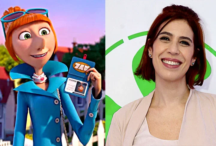 Maria Clara Gueiros / Lucy Wilde - "Meu Malvado Favorito 2" (2013) e 3 (2017): Na trama, a personagem é uma agente secreta da Liga Anti-Vilões (LAV), uma organização que combate vilões no universo dos filmes "Meu Malvado Favorito".