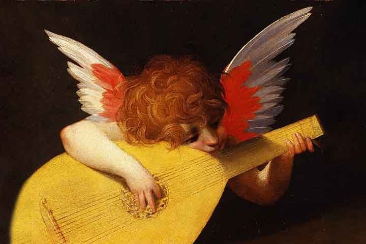 O primeiro instrumento mencionado na Bíblia é o kinnor, traduzido como harpa ou lira, citado em Gênesis 4:21. Esse instrumento simboliza a origem da música como uma forma de expressão espiritual e celebração divina.