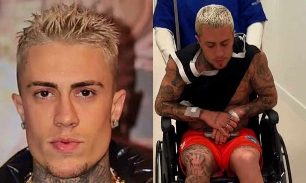 MC Daniel fratura costelas durante partida de futebol e tranquiliza fãs -  (crédito: Tupi - Pablo Oliveira)