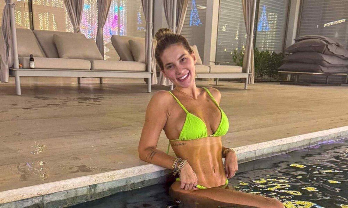 VÍDEO: Hematoma roxo em Virginia Fonseca chama atenção; veja! -  (crédito: Tupi - Pablo Oliveira)