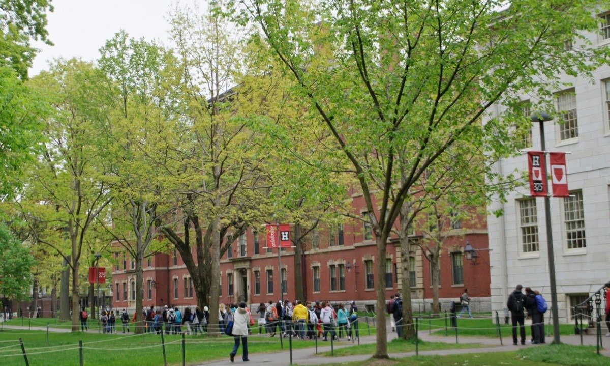 Centro do campus histórico da Universidade de Harvard, nos EUA -  (crédito: Scarlet Sappho/Flickr)