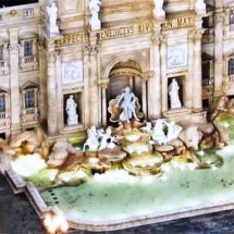 "Fontana Di Trevi" brasileira; Estância hidromineral paulista tem versão de famosa fonte italiana -  Reprodução de vídeo G1