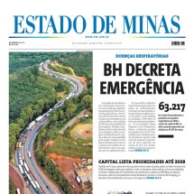 Confira a capa do Estado de Minas do dia 1º/5/2025