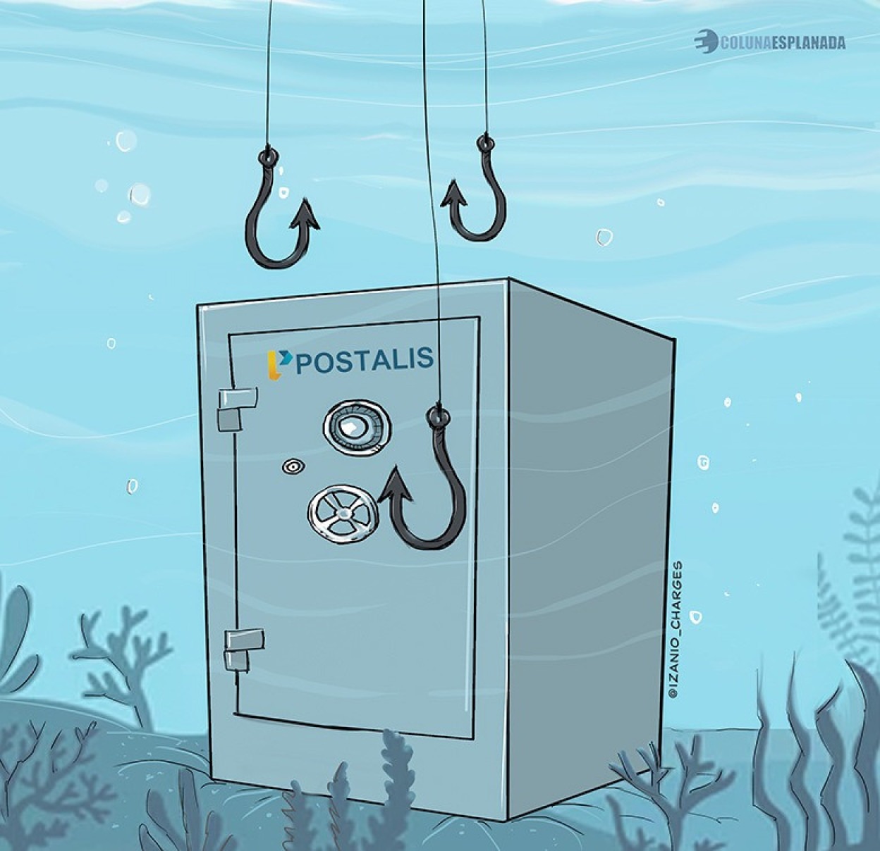 Charge por @izanio_charges - (crédito: @izanio_charges) Charge por @izanio_charges - (crédito: @izanio_charges)