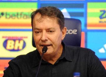 Empresário Pedro Lourenço, dono da SAF do Cruzeiro -  (crédito: Alexandre Guzanshe/EM/D.A. Press)
