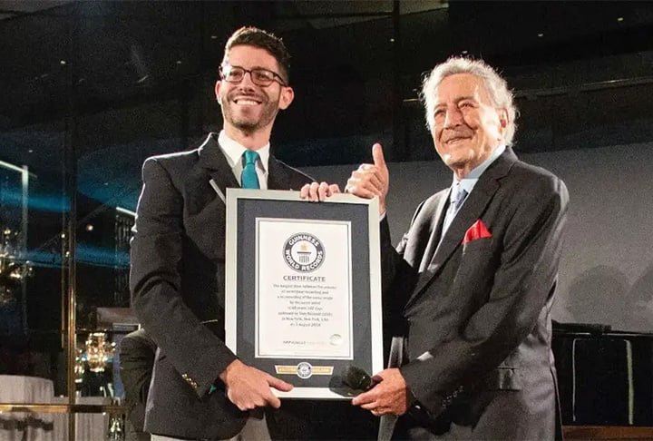 Bennett teve 2 recordes: o cantor mais velho a produzir e estrear um álbum, com Love for Sale, e a pessoa mais velha a alcançar o primeiro lugar na parada de sucesso dos EUA, com "Cheek to Cheek". 