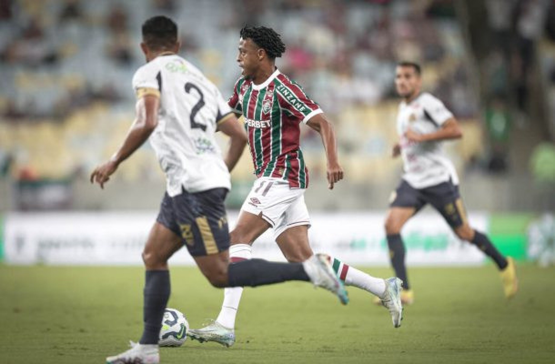 Autor do gol do Fluminense, Keno agradece chance e valoriza vantagem na Copa do Brasil